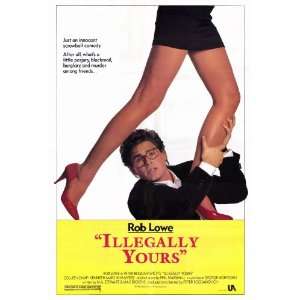 Illegally Yours Movie Poster (27 x 40 Inches   69cm x 102cm) (1987 