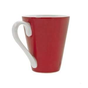  Soho Red 10 oz. Flared Mug [Set of 6]