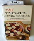 Farm Journals Timesaving Country Cookbook 1st Edition 1961 Hardback 