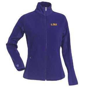 LSU Womens Sleet Full Zip Fleece (Team Color) SIZE MEDIUM  