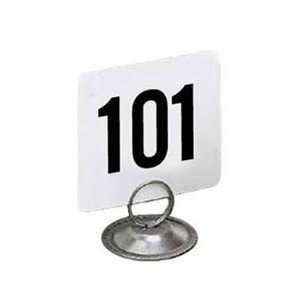    Sided Plastic Table Number Cards   Numbers 1   50