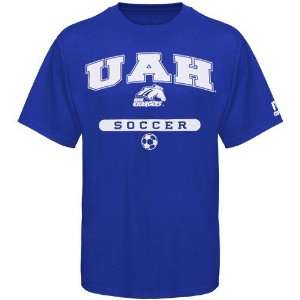 NCAA Russell Alabama Huntsville (UAH) Chargers Royal Blue Soccer T 