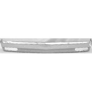  BLAZER S10 s 10 FRONT BUMPER CHROME SUV, Without Molding Holes 