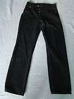Mens Levis 501 Black Button Fly Jeans Made in USA W2