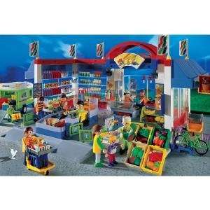   Playmobil Supermarket Sets (Fully Accessaried with 4 Play Sets) Toys