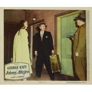1949 Johnny Allegro 11 x 14 Movie Poster   Style F 