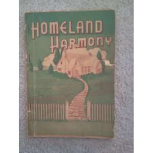  Homeland Harmony Various Books