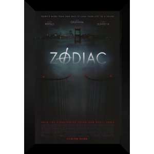  Zodiac 27x40 FRAMED Movie Poster   Style A   2007