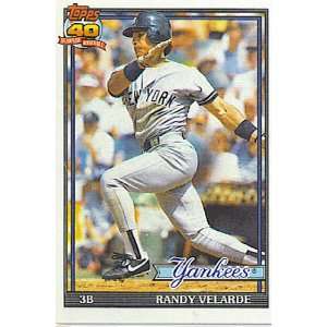  1991 Topps #379 Randy Velarde
