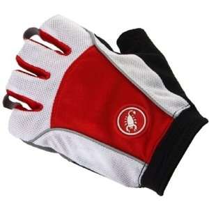  Castelli 2012 Pro Cycling Gloves   Red/White   K8068 023 