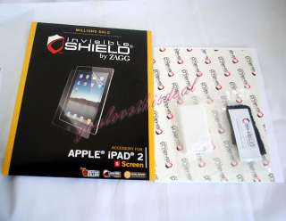 Zagg Invisible Shield Screen Protector for iPad 2 ipad2  