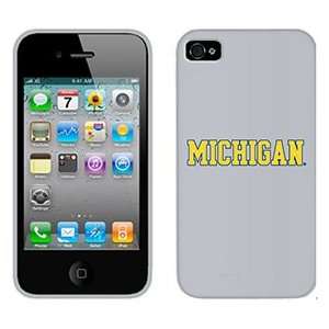 University of Michigan Michigan on AT&T iPhone 4 Case by 