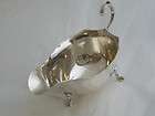   Silver Gravy / Sauce Boat Chester 1938 ~ Tri Foot Example ~ 75.4g