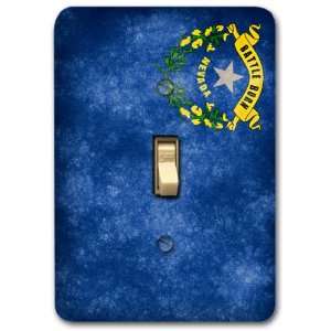  State of Nevada Flag Metal Light Switch Plate Cover Single 