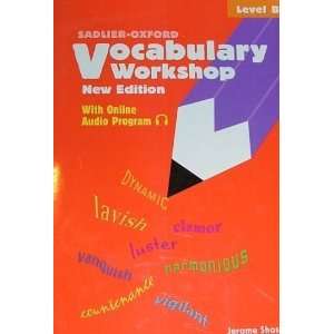  Vocabulary Workshop Level B [Paperback] Jerome Shostak 