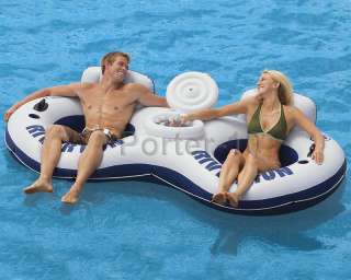   Two Person River Float Tube with Ice Cooler 58827 Intex River Run II