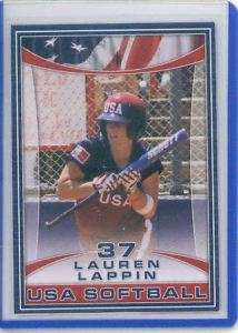 2008 USA Softball Lauren Lappin Stanford  