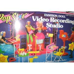 Pop Star Fashion Doll Video Recording Studio  Toys & Games   