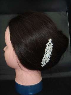 Bridal Rhinestone vintage style headdress crystal Wedding Tiara Hair 