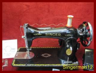   Singer 15 89 Sewing Machine Heavy Duty great for Leather  