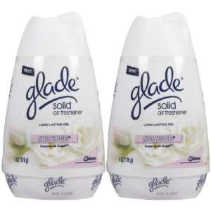 Glade Solid Air Freshener, Angel Whispers, 6 oz 2 pack  