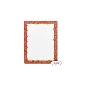  Masterpiece Holly Frame Letterhead   8.5 x 11   25 Sheets 