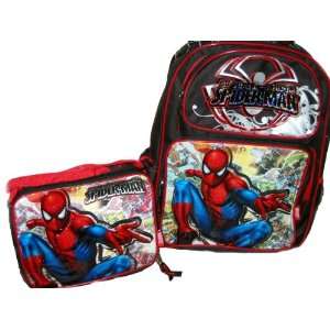  Marvel Spiderman Spider Sense Large Backpack bag Tote and 