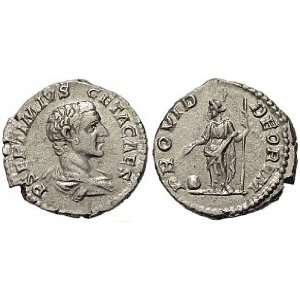  Geta, 209   c. 26 December 211 A.D.; Silver Denarius Toys 