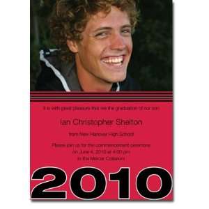 Noteworthy Collections   Graduation Invitations (Baseline 2010   Red 