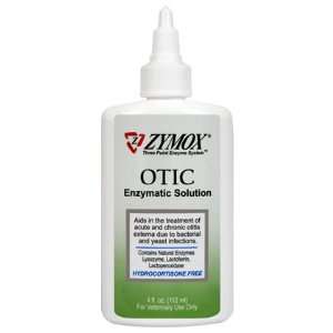  Zymox Otic Enzymatic Solution, Hydrocortisone Free 4oz 