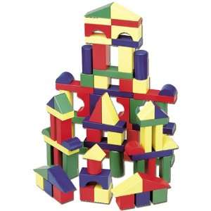  100 Wooden Blocks Toys & Games