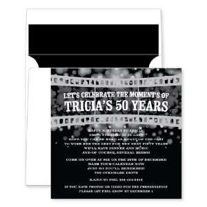  Noteworthy Collections   Invitations (Three Frames Black 
