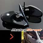 2003 2005 MAZDA RX8 RX 8 K6 SIDE WING SPORT MIRRORS LED RED ARROW 