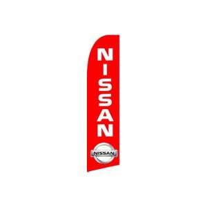  Nissan Feather Flag (11.5 x 2.5 Feet) Patio, Lawn 