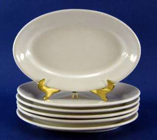 Vintage Jackson China Restaurant Ware Oval Platter / Dish   White 
