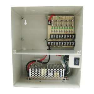   Power Box, 5 Amp, AC100 240V POWER IN, DC12V/10 Output