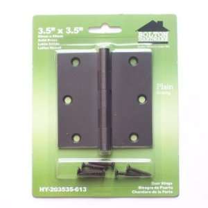  BOLTON 3 1/2 by 3 1/2 Inch Square Corner Residential Hinge 