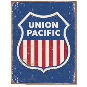  Union Pacific   Retro Logo Tin Sign , 12x16