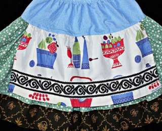   ~ Platinum Art Fair RARE FIND Fruit Bowl Skirt ~ Size 6 EUC  