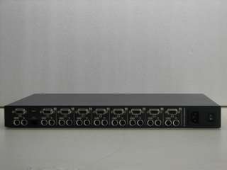 Apex OutLook EL 80DT 8 Port PS/2 VGA KVM Switch  