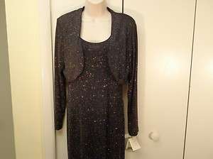 Ronni Nicole 2 piece formal gown dress long Bling sparkles NEW with 