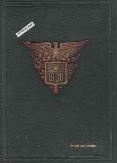1930 U.S. MILITARY ACADEMY YEARBOOK, WEST POINT, NY  