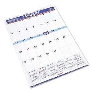  AT A GLANCE  Wall Calendar with Colorful Reminder 