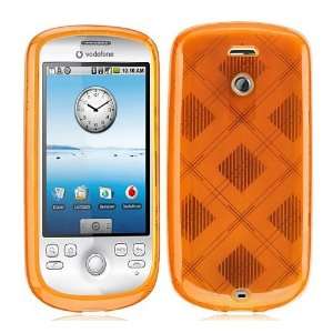 FOR HTC G2 / HTC MAGIC / MY TOUCH CRYSTAL SILICONE SKIN CASE ORANGE 