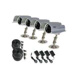    80 IR Weatherproof Bullet Night Vision Camera Kit