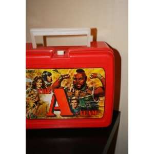  The A Team Mr. T Themos Brand Plastic Lunch Box Dated 1983 