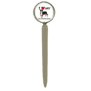  I Love My Great Swiss Mountain Dog Letter Opener Office 