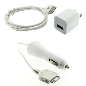 USB AC Wall Charger+Car Charger +Data Cable for iPod Touch iPhone 2G 