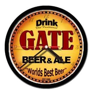  GATE beer and ale cerveza wall clock 
