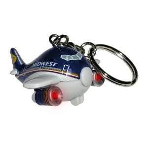  Midwest Airlines Keychain W/LIGHT & Sound (**)